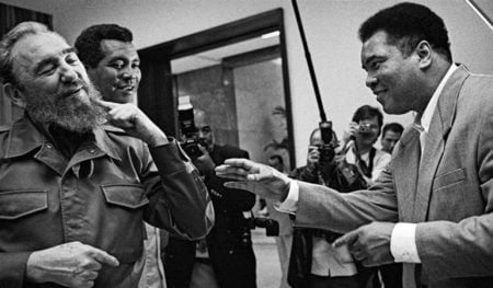 Fidel Castro et Mohamed Ali