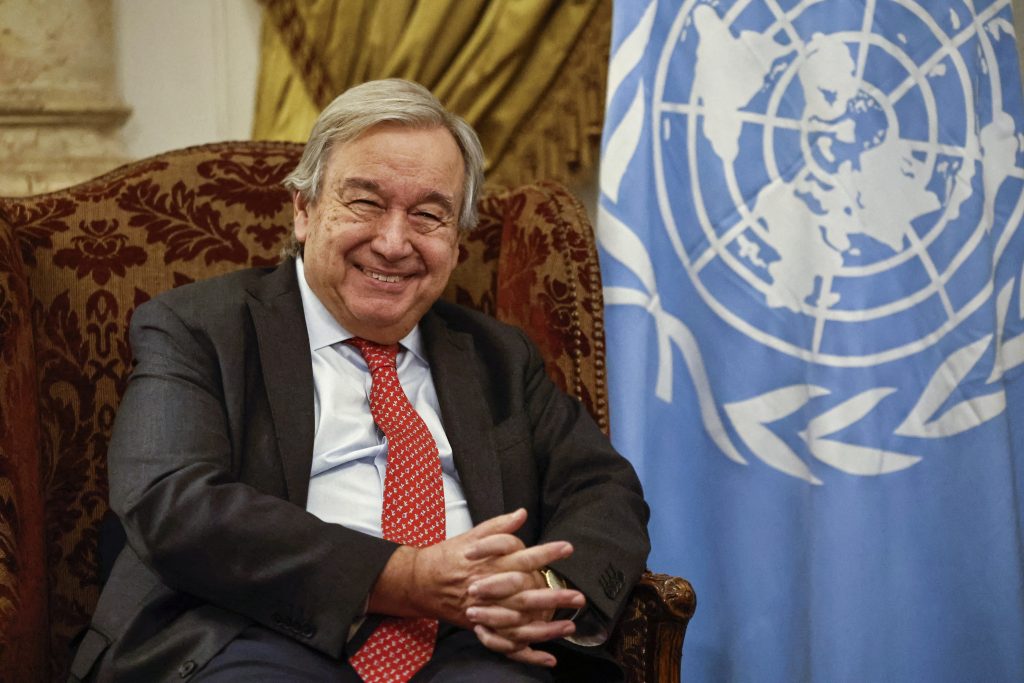 António Guterres, secrétaire général des Nations unies.