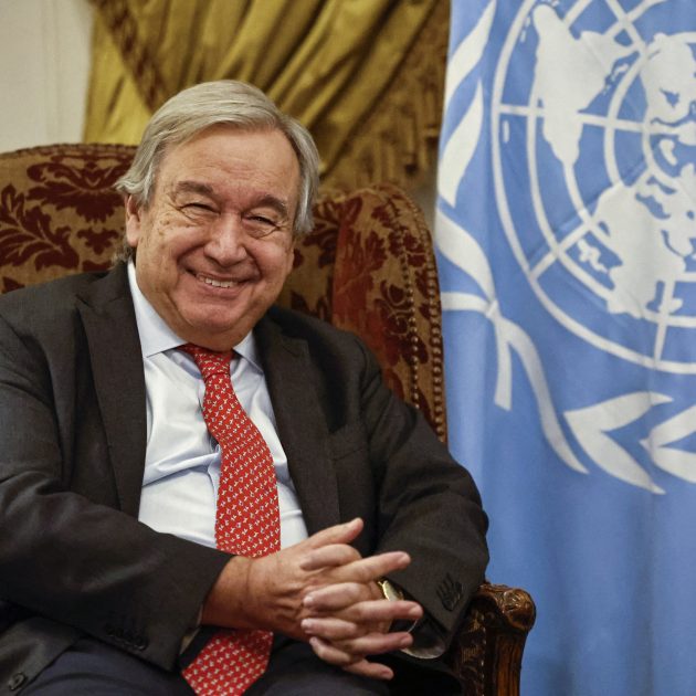 António Guterres, secrétaire général des Nations unies.