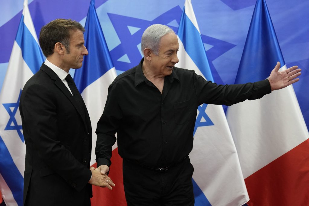 Macron rencontre Netanyahou