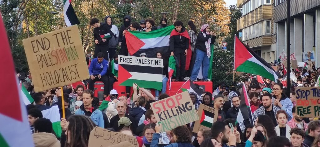 Manif pour la Palestine Bruxelles - I'A
