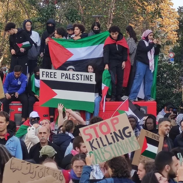 Manif pour la Palestine Bruxelles - I'A