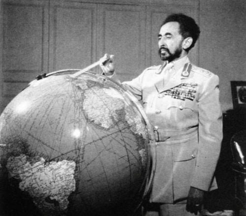 L'empereur Hailé Selassié