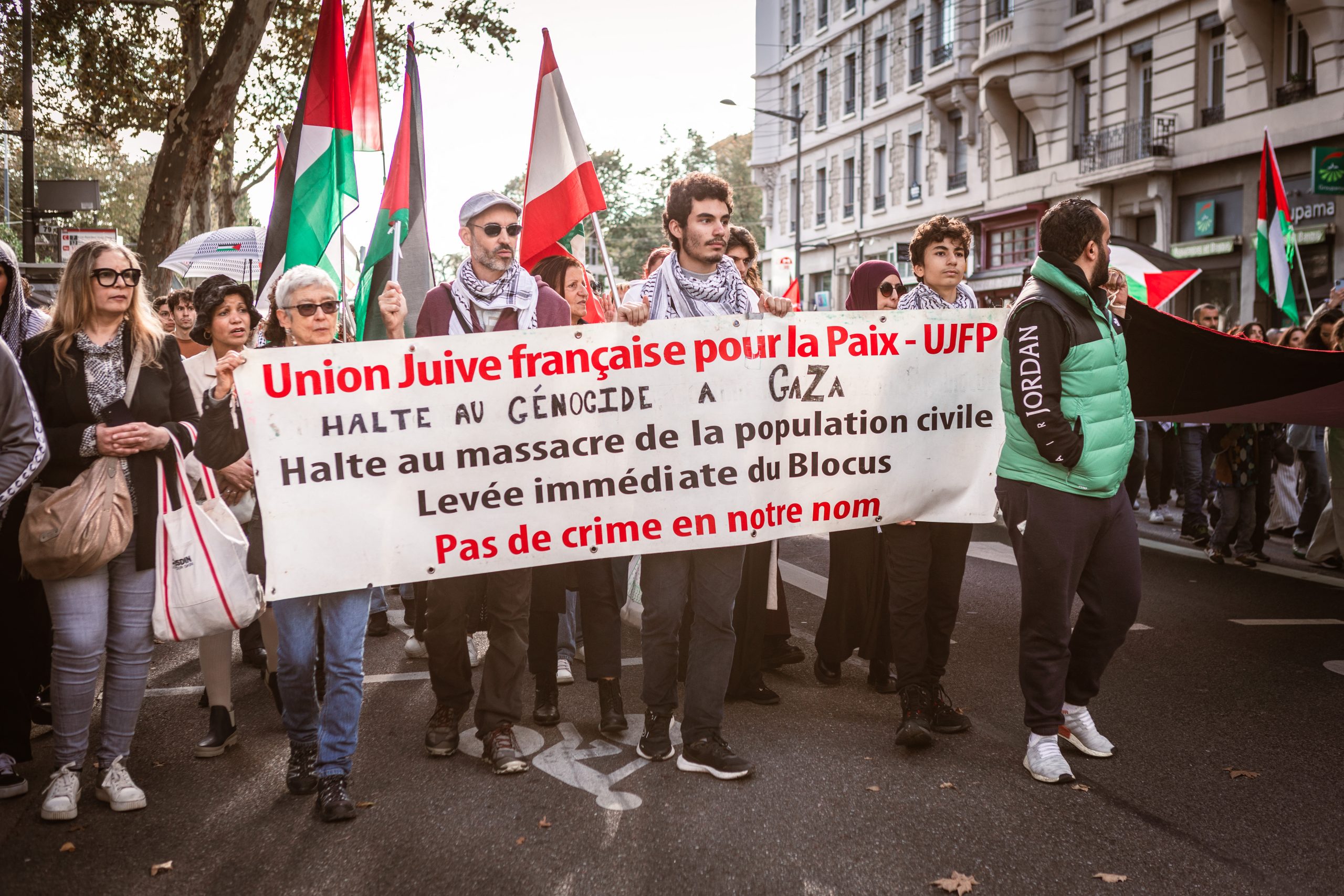 Malgré les attaques contre l’UJFP, la solidarité avec Gaza continuera