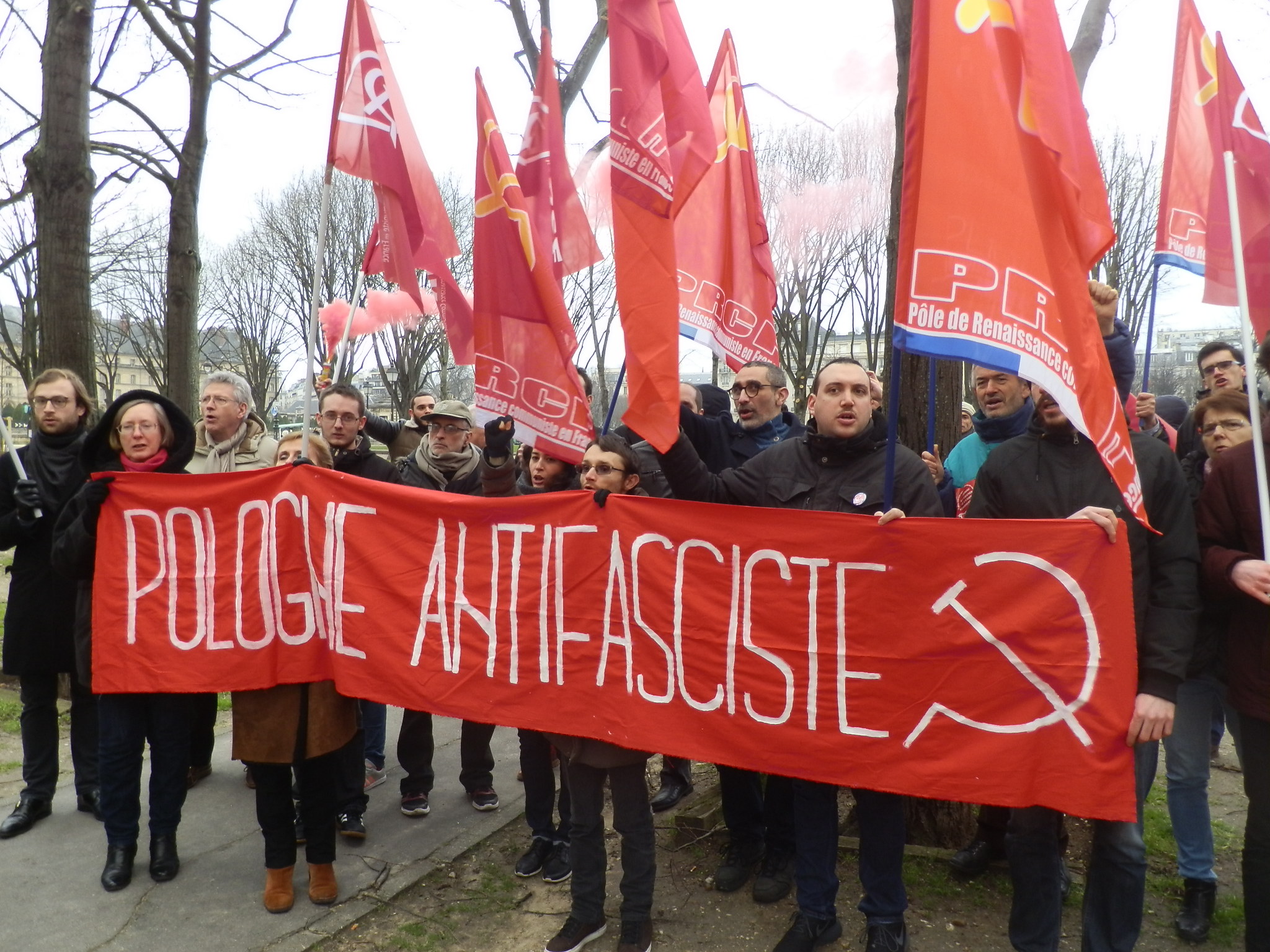 La solidarité s’organise jusqu’au Nord-Pas-Calais contre l’interdiction du Parti communiste polonais