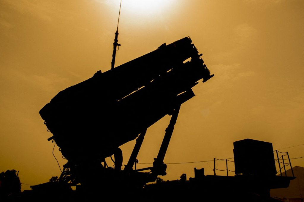 A US Patriot missile defence system is pictured during the Israeli-US military exercise "Juniper Cobra" at the Hatzor Airforce Base in Israel on March 8, 2018. Exercise Juniper Cobra is a five-day combined military exercise between Israel and the United States. (Photo by JACK GUEZ / AFP)