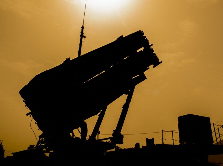 A US Patriot missile defence system is pictured during the Israeli-US military exercise "Juniper Cobra" at the Hatzor Airforce Base in Israel on March 8, 2018. Exercise Juniper Cobra is a five-day combined military exercise between Israel and the United States. (Photo by JACK GUEZ / AFP)