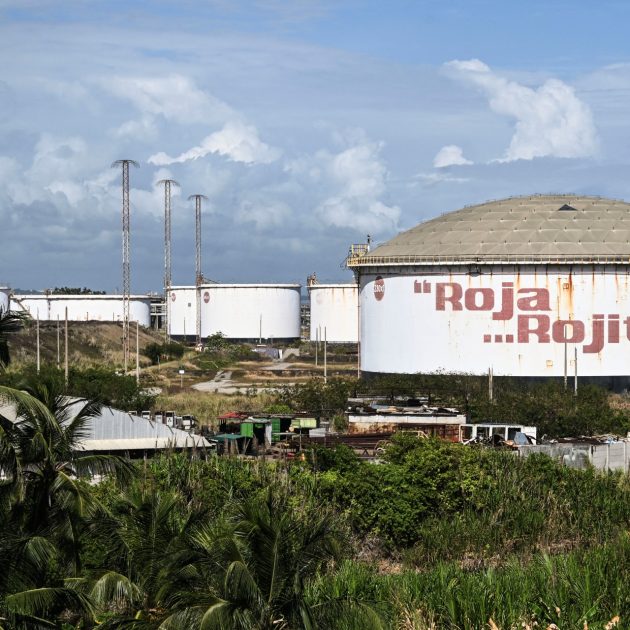 View of the refinery El Palito in Puerto Cabello, Carabobo state, Venezuela on January 22, 2026. (Photo by Ronaldo SCHEMIDT / AFP)