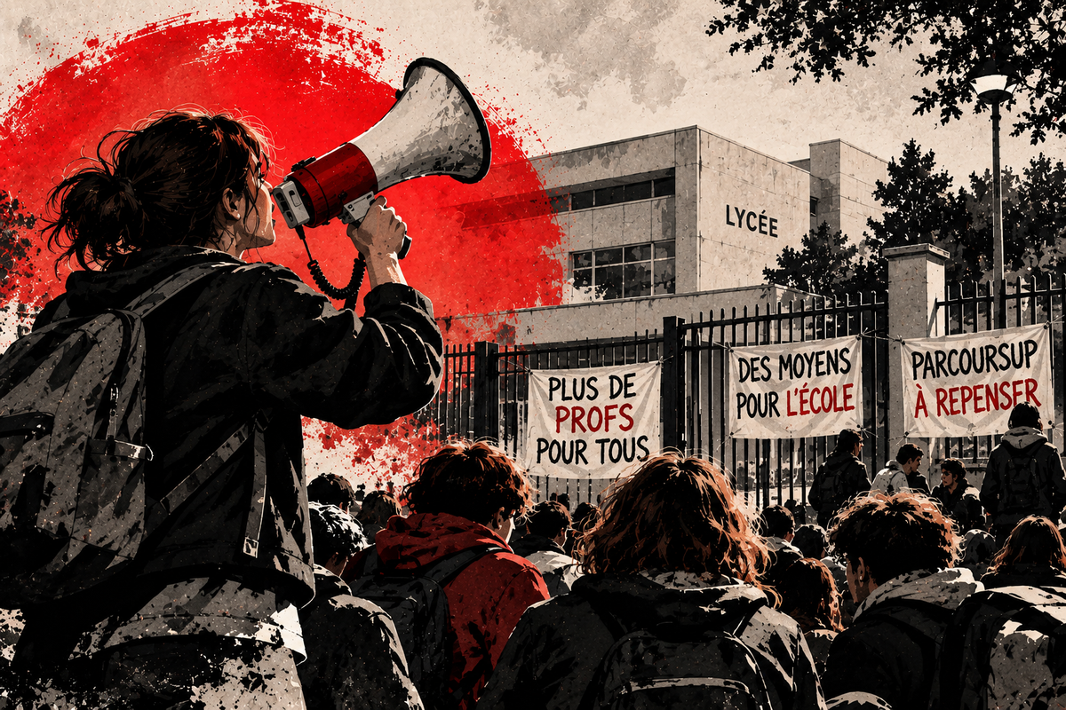 « Nous manifestons en tant qu’étudiants pour l’école, pas contre la police » (Lycéen)